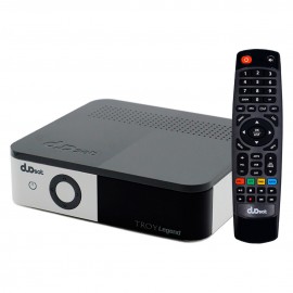 Receptor Digital Duosat Troy Legend Full HD Wi-fi Integrado HDMI Branco