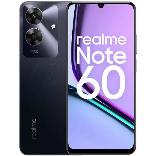 realme note 60 preto