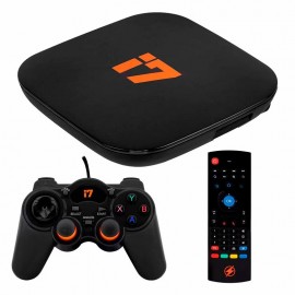 Azamerica i7 4K Ultra HD + Controle Gamer - Preto