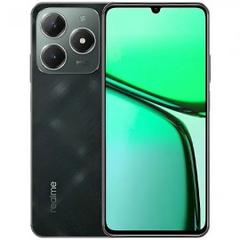 Smartphone realme C61 Dual SIM de 128GB, 4GB RAM, Tela de 6.74, NFC - Verde Escuro